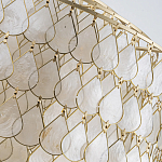 Люстра многоярусная с декором из натуральной морской ракушки Iridescent Light варинант исполнения - 9 | Loft Concept в Ижевске