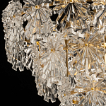 Люстра многоярусная с объемными прозрачными цветами Hanging Flowers варинант исполнения - 8 | Loft Concept в Ижевске