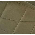 Стул велюровый хаки на золотистых металлических ножках Vendramin Chair варинант исполнения - 5 | Loft Concept в Ижевске