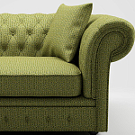 Мебельная ткань Шенилл светло-зеленый цвет 142 см T4-51 варинант исполнения - 9 | Loft Concept в Ижевске