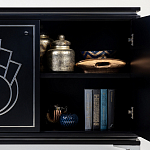 Черный комод в стиле арт-деко Luciano варинант исполнения - 8 | Loft Concept в Ижевске