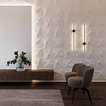 Гипсовая 3D Панель D-01 варинант исполнения - 1 | Loft Concept в Ижевске