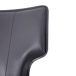 Стул серый из искуственной кожи на 4-х ножках Enigma Gray варинант исполнения - 4 | Loft Concept в Ижевске