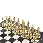 Шахматы Ренессанс с доской из натурального мрамора Decorative Thematic Chess варинант исполнения - 4 | Loft Concept в Ижевске