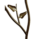 Стеллаж металлический с птичками Primavera варинант исполнения - 5 | Loft Concept в Ижевске