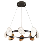 Люстра подвесная круглая с овальными плафонами Iona chandelier варинант исполнения - 3 | Loft Concept в Ижевске