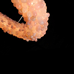 Люстра кольцевая с частичками натурального горного хрусталя Crystal Shimmer варинант исполнения - 4 | Loft Concept в Ижевске