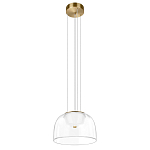 Подвесной светильник с куполообразным прозрачным стеклянным плафоном Grada Light варинант исполнения - 5 | Loft Concept в Ижевске