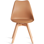 Стул с мягким сиденьем Arvika Latte варинант исполнения - 5 | Loft Concept в Ижевске