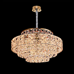 Люстра хрустальная в неоклассическом стиле на золотистом каркасе Majesty варинант исполнения - 6 | Loft Concept в Ижевске