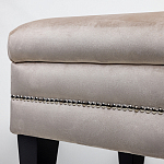 Мягкая банкетка с зоной для хранения Casket Beige варинант исполнения - 3 | Loft Concept в Ижевске