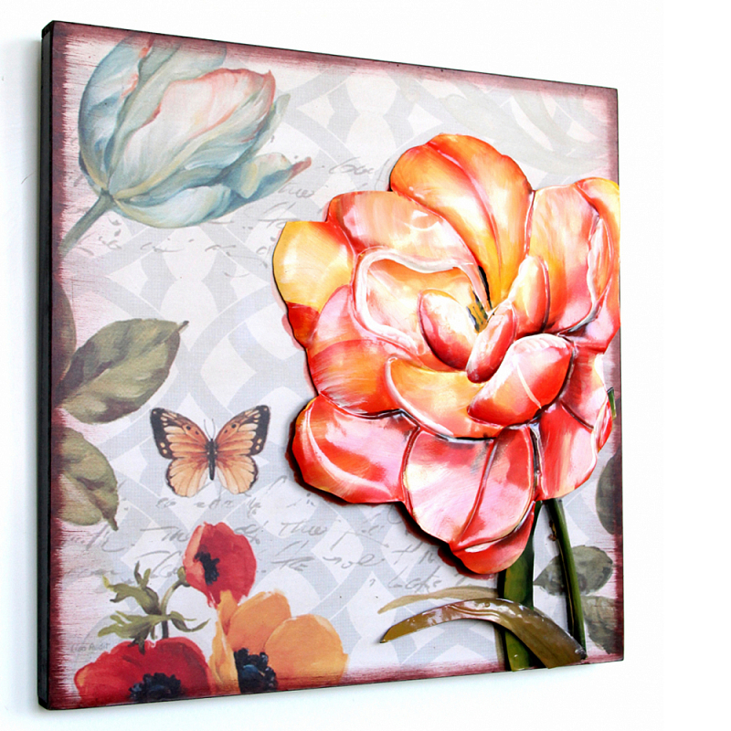 Аксессуар настенный из металла Blank Space Flower Мульти в Ижевске | Loft Concept 