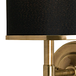 Бра с черным цилиндрическим абажуром Mid Century варинант исполнения - 1 | Loft Concept в Ижевске