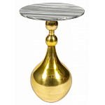 Кофейный столик с мраморной столешницей Sleeve Arabia варинант исполнения - 1 | Loft Concept в Ижевске