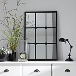 Зеркало-окно Rect Black 90 варинант исполнения - 2 | Loft Concept в Ижевске