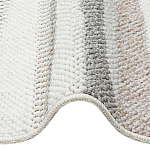 Ковер из полиэстера с узором Light Zebra варинант исполнения - 3 | Loft Concept в Ижевске