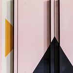 Дизайнерский комод с геометрическим рисунком Arredi варинант исполнения - 2 | Loft Concept в Ижевске