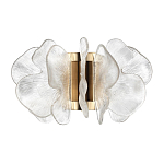 Бра с крупными прозрачными лепестками с рельефной поверхностью Ethereal Bloom варинант исполнения - 1 | Loft Concept в Ижевске