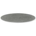 Стол обеденный с серой овальной столешницей из керамики на четырех деревянных ножках Gray Ceramics варинант исполнения - 3 | Loft Concept в Ижевске