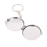 Зеркало брелок карманное двухстороннее из натурального камня Оникс Silver Stone Mirrors варинант исполнения - 6 | Loft Concept в Ижевске