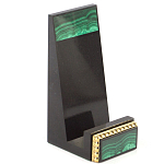 Подставка для телефона из натурального камня малахит Stone Stand варинант исполнения - 1 | Loft Concept в Ижевске