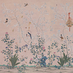 Обои ручная роспись Cecily pink варинант исполнения - 1 | Loft Concept в Ижевске