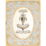 Декоративный постер в раме с рельефным растительным узором арабески New Collection of Arabesques Poster варинант исполнения - 4 | Loft Concept в Ижевске