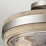 Потолочный светильник с прозрачным стеклянным плафоном с эффектом пузырьков Kichler варинант исполнения - 3 | Loft Concept в Ижевске