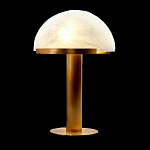 Настольная лампа c абажуром в форме купола из натурального камня  Heavenly Harmony варинант исполнения - 1 | Loft Concept в Ижевске