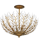 Потолочный светильник в форме цветка Hanging Flowers варинант исполнения - 2 | Loft Concept в Ижевске