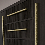 Буфет Primo с тремя ящиками и двумя фасадами Темный орех варинант исполнения - 7 | Loft Concept в Ижевске