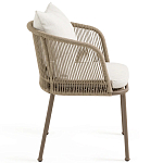 Кресло уличное Bonnie Beige Chair варинант исполнения - 3 | Loft Concept в Ижевске