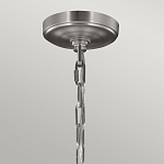 Люстра двухъярусная с белыми матовыми стеклянными плафонами в форме винных бокалов Feiss варинант исполнения - 6 | Loft Concept в Ижевске