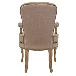 Кресло Aubrey Classical Armchair brown flax варинант исполнения - 2 | Loft Concept в Ижевске
