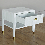 Прикроватная тумбочка с ящиком Elsa Dreams White варинант исполнения - 2 | Loft Concept в Ижевске