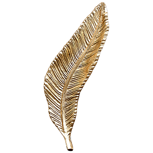 Аксессуар Gold Oblong Leaf