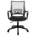 Офисное кресло с основанием из черного пластика Desk chairs Grey варинант исполнения - 3 | Loft Concept в Ижевске