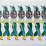 Плитка дизайнерская Фруктовый лес варинант исполнения - 2 | Loft Concept в Ижевске