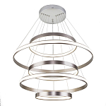 Люстра Light Ring Vertical Silver 5 колец серебро варинант исполнения - 1 | Loft Concept в Ижевске