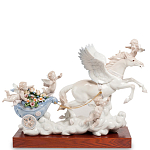 Статуэтка фарфоровая Небесная колесница Charming Statuette варинант исполнения - 1 | Loft Concept в Ижевске
