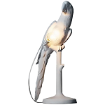 Настольная лампа в виде попугая White Parrot Table Lamp варинант исполнения - 1 | Loft Concept в Ижевске