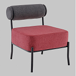 Кресло Ponpoun тёмно-серый бордо варинант исполнения - 1 | Loft Concept в Ижевске