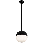 Подвесной светильник шар Ponzio Flos Black Sphere Hanging Lamp варинант исполнения - 4 | Loft Concept в Ижевске