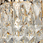 Потолочный светильник круглый с прозрачными подвесками Lunet варинант исполнения - 5 | Loft Concept в Ижевске