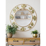 Зеркало настенное в металлическом обрамлении Mirror Golden Portal варинант исполнения - 3 | Loft Concept в Ижевске