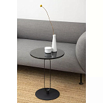 Кофейный столик черный круглый Graceful Base варинант исполнения - 1 | Loft Concept в Ижевске