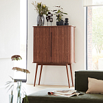 Буфет с двумя раздвижными дверцами Toinette Brown Wooden Cupboard варинант исполнения - 7 | Loft Concept в Ижевске