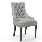 Мебельная ткань Шенилл серый цвет 138 см T4-34 варинант исполнения - 5 | Loft Concept в Ижевске