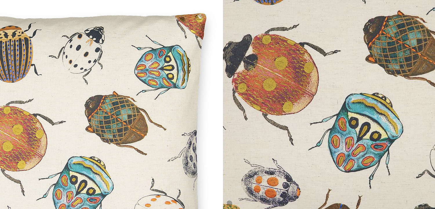 Подушка Beetles Подушка Beetles - Loft-Concept в Ижевске