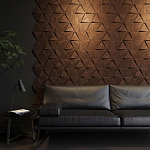 Гипсовая 3D панель с принтографией PM-50 варинант исполнения - 2 | Loft Concept в Ижевске